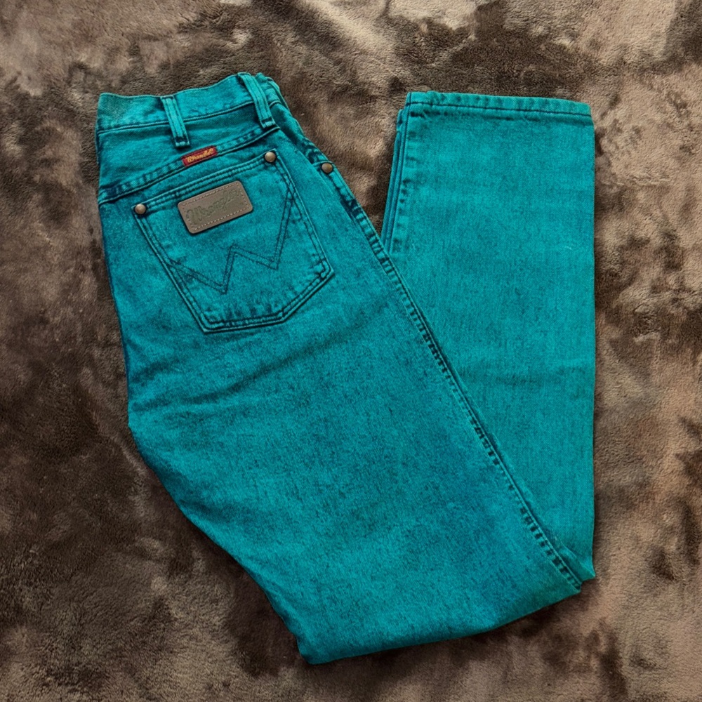 Wrangler Vintage Relaxed Fit Jeans in Teal